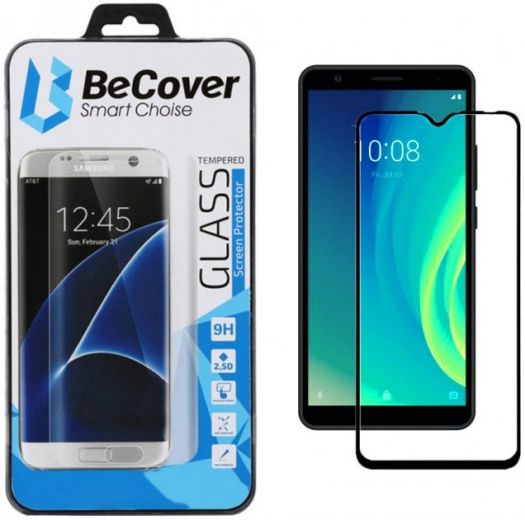 Защитное стекло BeCover для ZTE Blade A7s 2020 (706010) Black - фото - интернет-магазин электроники и бытовой техники TTT