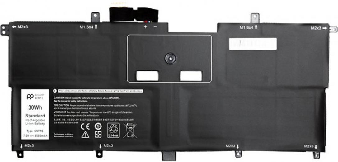 Акумулятор PowerPlant для ноутбуків Dell XPS 13 9365 (NNF1C) 7.6 V 46 Wh (original) (NB441174) - фото - інтернет-магазин електроніки та побутової техніки TTT