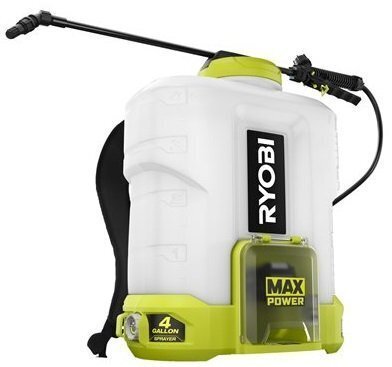 Аккумуляторный ранцевый опрыскиватель RYOBI RY36BPSA-0 Max Power 36 В 15 л 36-150 л/ч комплект насадок (без АКБ и ЗУ) (5133005775) - фото - интернет-магазин электроники и бытовой техники TTT
