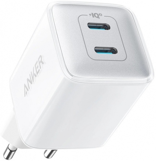 Мережевий зарядний пристрій Anker PowerPort 521 Nano Pro - 40 W 2xUSB-C PIQ 3.0 (A2038G21) - фото Мережевий зарядний пристрій Anker PowerPort 521 Nano Pro - 40 W 2xUSB-C PIQ 3.0 (A2038G21) - фото - інтернет-магазин електроніки та побутової техніки TTT