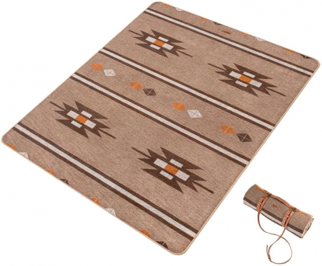 Одеяло Naturehike Outdoor Warm Geometric Carpet Woolt NH20FS036 - фото - интернет-магазин электроники и бытовой техники TTT