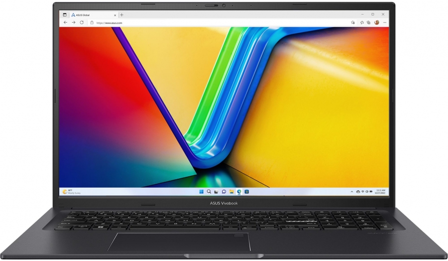 Ноутбук Asus VivoBook 17X M3704YA-AU128 (90NB1192-M005N0) Indie Black - фото - интернет-магазин электроники и бытовой техники TTT