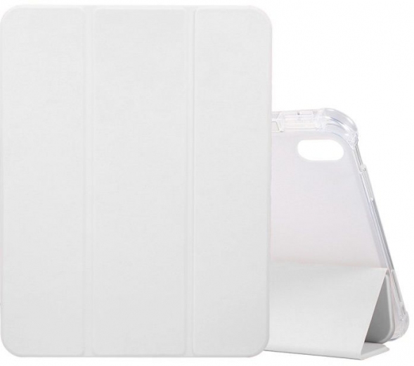 Чехол-книжка BeCover Soft TPU с креплением Apple Pencil для Apple iPad Mini 7 2024 (712439) Gray - фото - интернет-магазин электроники и бытовой техники TTT