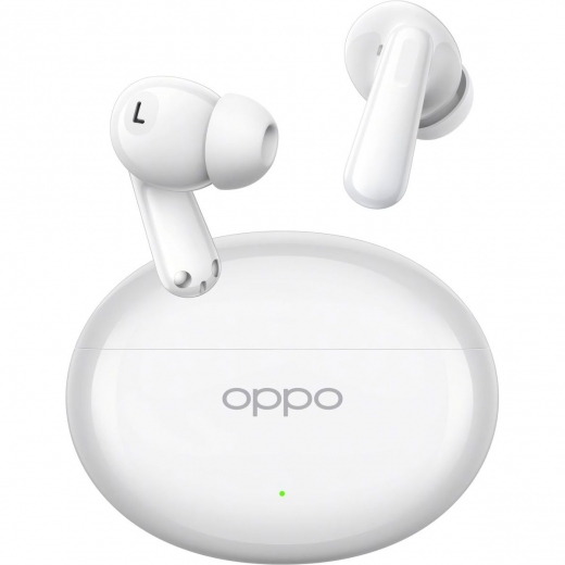 Навушники Oppo Enco Air 4 (ETEE1) Silky White - фото - інтернет-магазин електроніки та побутової техніки TTT