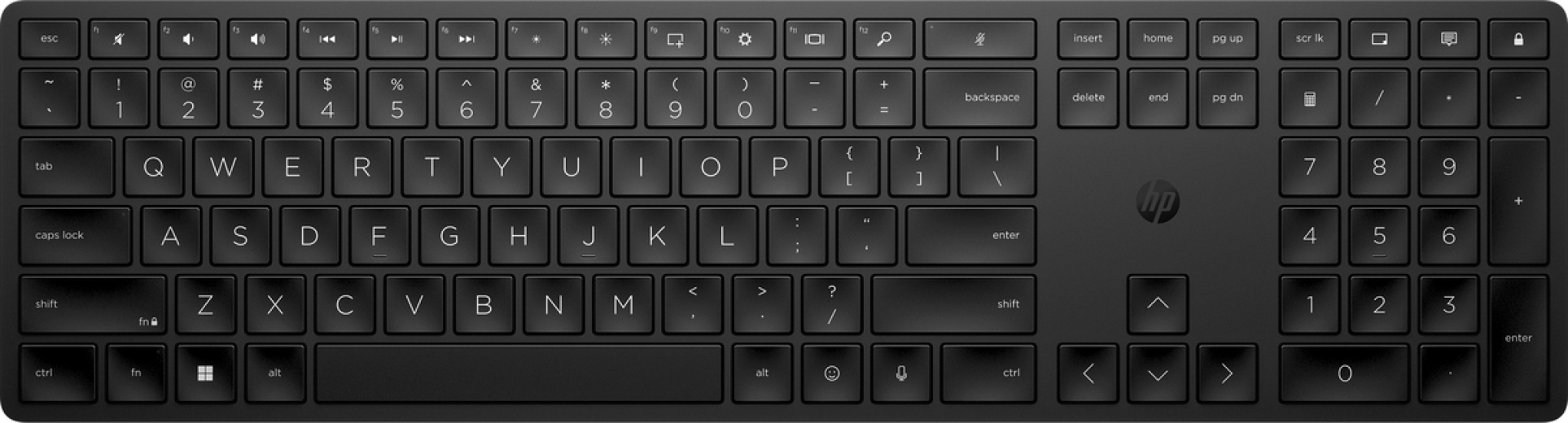 Клавиатура беспроводная HP 455 Programmable Wireless Keyboard Black (4R177AA) - фото Клавиатура беспроводная HP 455 Programmable Wireless Keyboard Black (4R177AA) - фото - интернет-магазин электроники и бытовой техники TTT