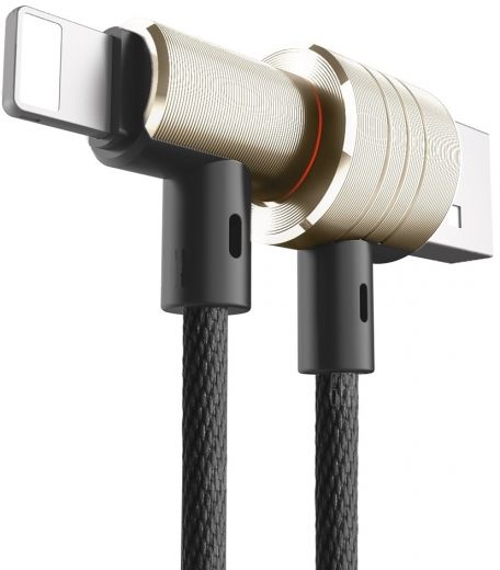 Кабель Baseus T-type Magnet (Side insert) Lightning (CALTX-A01) Black/Gold - фото Кабель Baseus T-type Magnet (Side insert) Lightning (CALTX-A01) Black/Gold - фото - интернет-магазин электроники и бытовой техники TTT