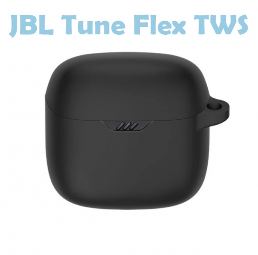 Чохол для навушників Silicon BeCover для JBL Tune Flex TWS (709585) Black - фото - інтернет-магазин електроніки та побутової техніки TTT