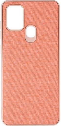 Накладка Gelius Canvas Case для Samsung A217 (A21s) Pink - фото - інтернет-магазин електроніки та побутової техніки TTT