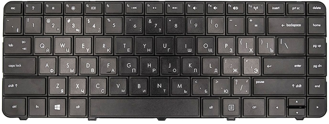 Клавиатура для ноутбука PowerPlant HP 242 G1, 242 G2 без фрейма (KB311729) Black - фото Клавиатура для ноутбука PowerPlant HP 242 G1, 242 G2 без фрейма (KB311729) Black - фото - интернет-магазин электроники и бытовой техники TTT