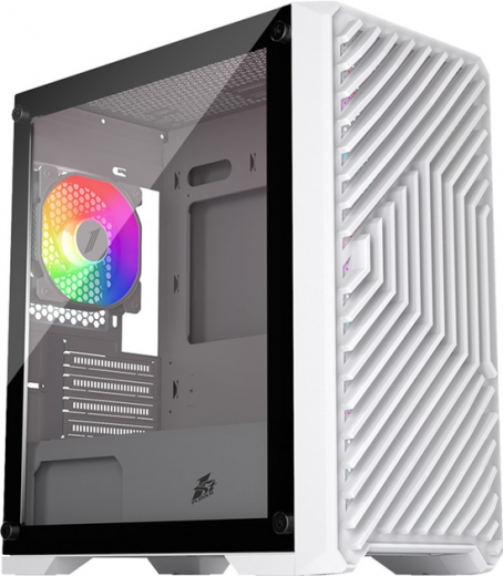 Корпус 1stPlayer T5-4F1-W-WH White - фото - интернет-магазин электроники и бытовой техники TTT