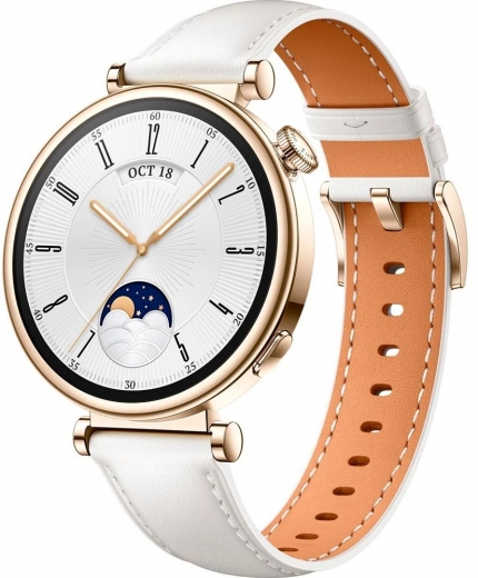 Смарт часы Huawei Watch GT 4 41mm Classic (55020BJB) White Leather - фото Смарт часы Huawei Watch GT 4 41mm Classic (55020BJB) White Leather - фото - интернет-магазин электроники и бытовой техники TTT