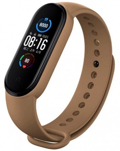 Ремешок BeCover для Xiaomi Mi Smart Band 5 / Mi Smart Band 6 / Mi Smart Band 7 (707651) Brown - фото - интернет-магазин электроники и бытовой техники TTT