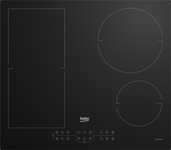 Варильна поверхня електрична BEKO HII64200FMT - фото Варильна поверхня електрична BEKO HII64200FMT - фото - інтернет-магазин електроніки та побутової техніки TTT