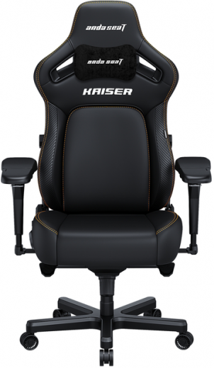 Крісло геймерське Anda Seat Kaiser 4 Size XL (AD12YDDC-XLL-20-B-PV/C) Black Premium PVC  - фото - інтернет-магазин електроніки та побутової техніки TTT
