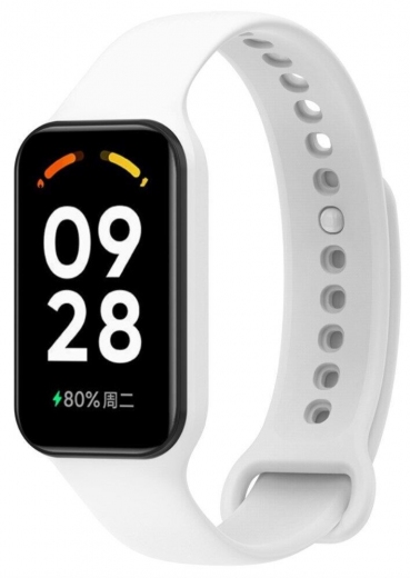 Ремінець BeCover для Xiaomi Redmi Smart Band 2 (709371) White - фото - інтернет-магазин електроніки та побутової техніки TTT