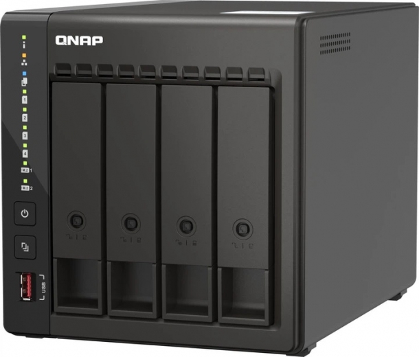 Сетевое хранилище QNAP TS-453E-8G - фото - интернет-магазин электроники и бытовой техники TTT