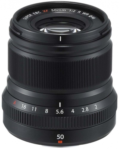 Объектив Fujifilm XF 50 mm f/2.0 R WR Black - фото - интернет-магазин электроники и бытовой техники TTT