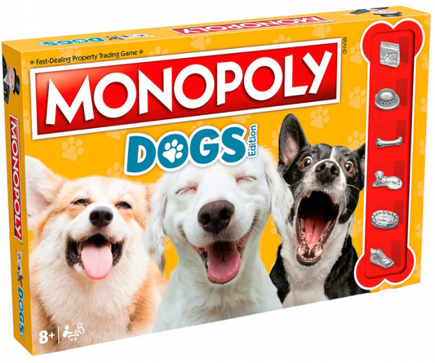 Настільна гра Winning Moves Monopoly: Dogs (WM03194-EN1-6) - фото - інтернет-магазин електроніки та побутової техніки TTT