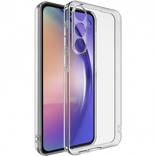 Силиконовый чехол BeCover для Samsung Galaxy A35 5G SM-A356 (710901) Transparancy - фото - интернет-магазин электроники и бытовой техники TTT