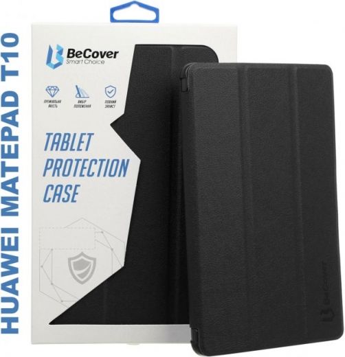 Чехол BeCover Smart Case для Huawei MatePad T10 (705388) Black - фото Чехол BeCover Smart Case для Huawei MatePad T10 (705388) Black - фото - интернет-магазин электроники и бытовой техники TTT
