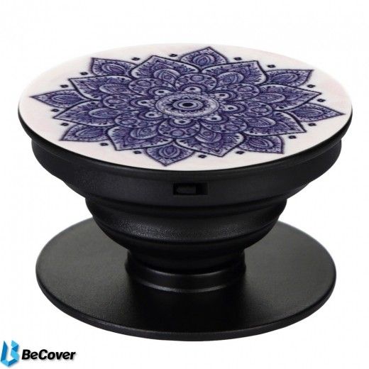 Автотримач для смартфона BeCover PopSockets Stand + PopSockets Mount Pattern Purple (BC_701675) - фото - інтернет-магазин електроніки та побутової техніки TTT