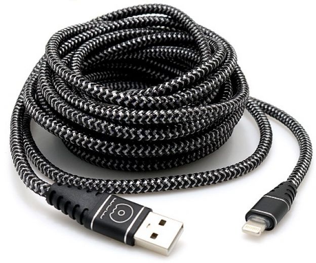 Кабель USB WUW X68 lightning 5m 1A Black - фото - інтернет-магазин електроніки та побутової техніки TTT