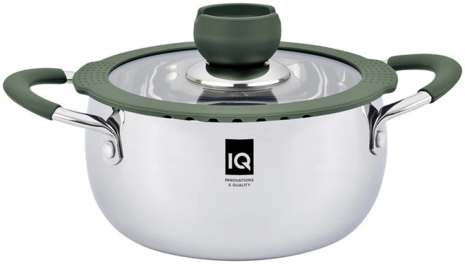 Кастрюля IQ Be Trendy 4.4 л 22 см (IQ-2044-22) - фото - интернет-магазин электроники и бытовой техники TTT