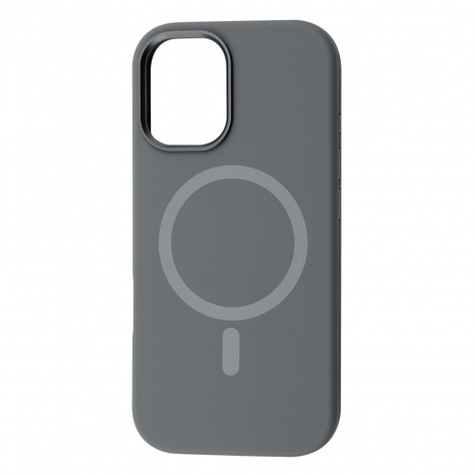 Панель BeCover FIBRA Silicone OmniMag для Apple iPhone 17 (716199) Gray - фото - интернет-магазин электроники и бытовой техники TTT