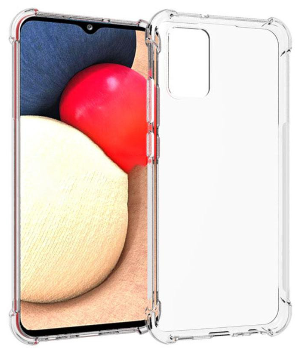 Панель Anti-Shock BeCover для Samsung Galaxy A02s SM-A025 (706000) Clear  - фото - интернет-магазин электроники и бытовой техники TTT
