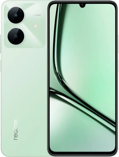 Смартфон realme Note 60x 3/64GB Wilderness Green - фото Смартфон realme Note 60x 3/64GB Wilderness Green - фото - інтернет-магазин електроніки та побутової техніки TTT
