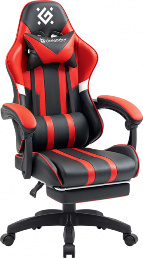 Кресло геймерское Defender Colran (4745090825923) Black-Red  - фото Кресло геймерское Defender Colran (4745090825923) Black-Red  - фото - интернет-магазин электроники и бытовой техники TTT