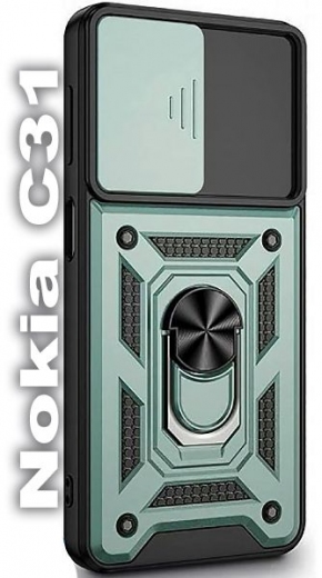 Панель BeCover Military для Nokia C31 (709988) Dark Green - фото Панель BeCover Military для Nokia C31 (709988) Dark Green - фото - интернет-магазин электроники и бытовой техники TTT