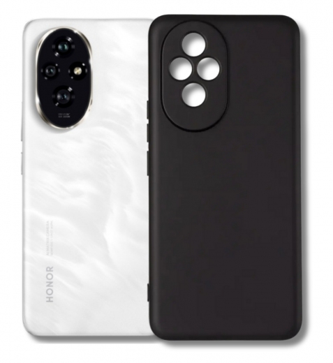 Панель BeCover для Honor 200 (714942) Black - фото - интернет-магазин электроники и бытовой техники TTT