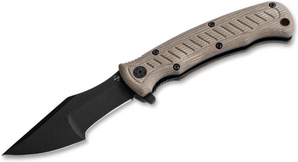 Ніж Boker Plus Micro Tracker Folder Brown - фото - інтернет-магазин електроніки та побутової техніки TTT