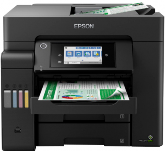БФП Epson EcoTank L6550 with Fax ADF Duplex Ethernet Wi-Fi (C11CJ30404) - фото БФП Epson EcoTank L6550 with Fax ADF Duplex Ethernet Wi-Fi (C11CJ30404) - фото - інтернет-магазин електроніки та побутової техніки TTT
