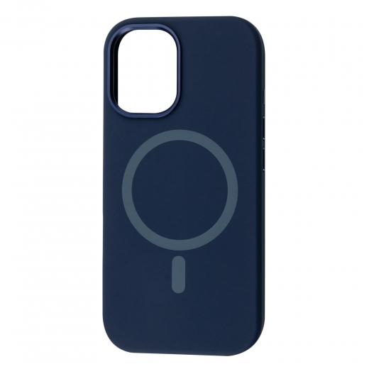Панель BeCover FIBRA Silicone OmniMag для Apple iPhone 17 (716198) Deep Blue - фото - интернет-магазин электроники и бытовой техники TTT