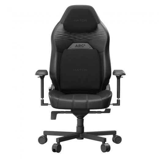 Крісло для геймерів Hator Arc 3 S PU (HTC3400S) Black  - фото - інтернет-магазин електроніки та побутової техніки TTT
