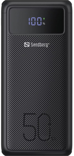УМБ Sandberg PD 50000 mAh 130W PD LED 2W (420-75) Black  - фото УМБ Sandberg PD 50000 mAh 130W PD LED 2W (420-75) Black  - фото - интернет-магазин электроники и бытовой техники TTT