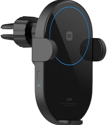 Автодержатель с беспроводной зарядкой Xiaomi Mi Wireless Charger Car 30W (W03ZM) - фото - интернет-магазин электроники и бытовой техники TTT