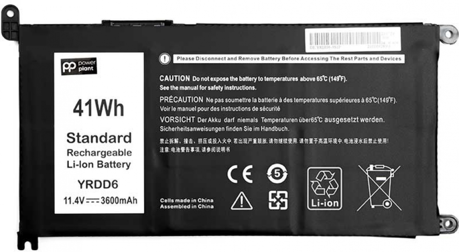 Аккумулятор PowerPlant для ноутбуков DELL Latitude 3310 (YRDD6) 11.4V 3600mAh (NB441563) - фото - интернет-магазин электроники и бытовой техники TTT