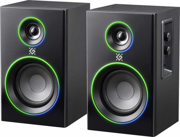 Акустична система Defender Solar 12 Bluetooth Led 12W (4745090826050) Black  - фото - інтернет-магазин електроніки та побутової техніки TTT