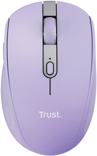 Мышь Trust Ozaa Compact Multi-Device Bluetooth/Wireless (TR25384) Purple  - фото Мышь Trust Ozaa Compact Multi-Device Bluetooth/Wireless (TR25384) Purple  - фото - интернет-магазин электроники и бытовой техники TTT