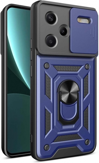 Панель BeCover Military для Xiaomi Redmi Note 13 Pro Plus 5G (711029) Blue - фото - интернет-магазин электроники и бытовой техники TTT