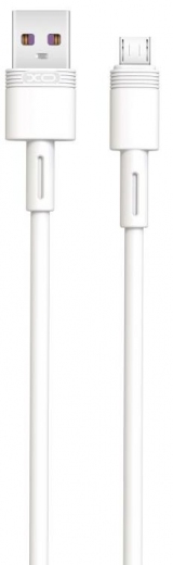 Кабель XO NB-Q166 microUSB 1m 5A White - фото - інтернет-магазин електроніки та побутової техніки TTT