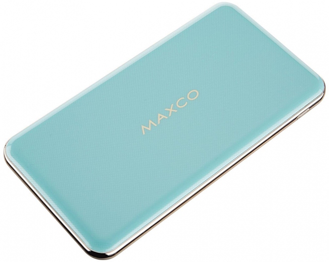 Портативная батарея Maxco MP-10000A Phantom Power Bank Power IQ 2.1А Li-Pol 10000 mAh Green - фото - интернет-магазин электроники и бытовой техники TTT
