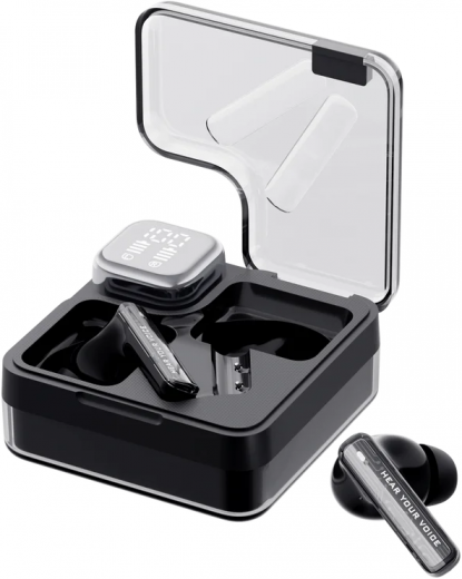 Беспроводные наушники QCY T31A MeloBuds Neo TWS Black - фото - интернет-магазин электроники и бытовой техники TTT