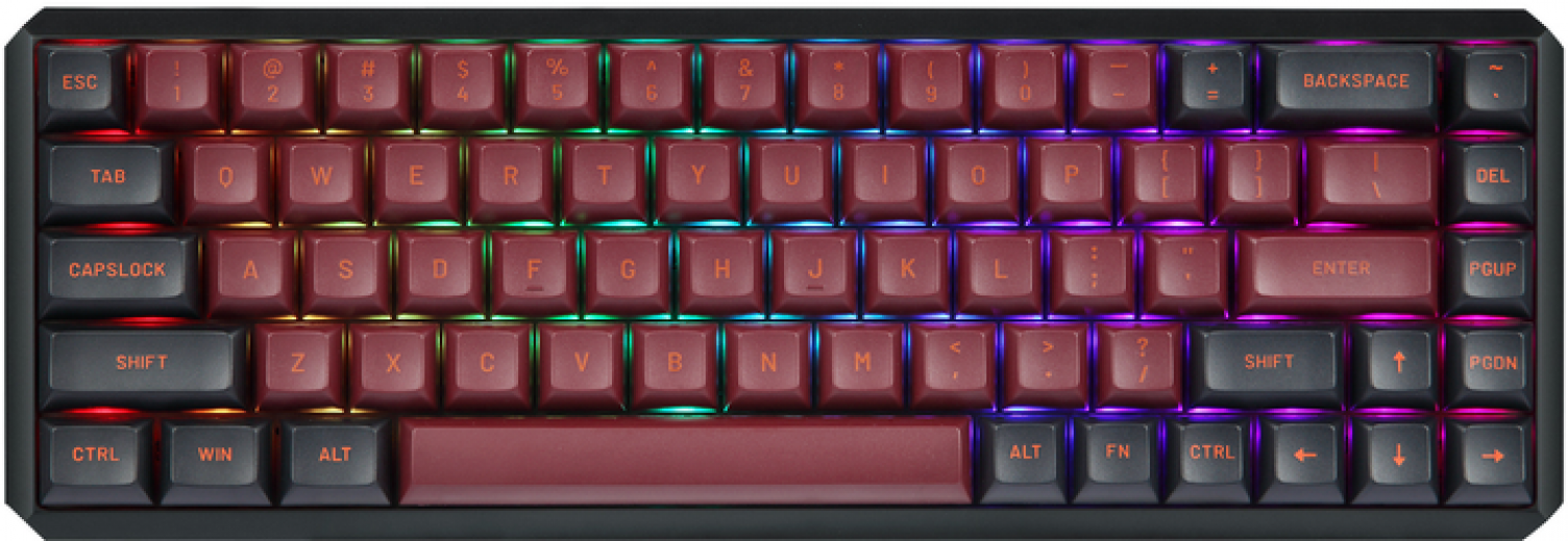 Клавиатура беспроводная Motospeed Darmoshark K5 Gateron Red (dmk5rbgr) Red-Black - фото - интернет-магазин электроники и бытовой техники TTT