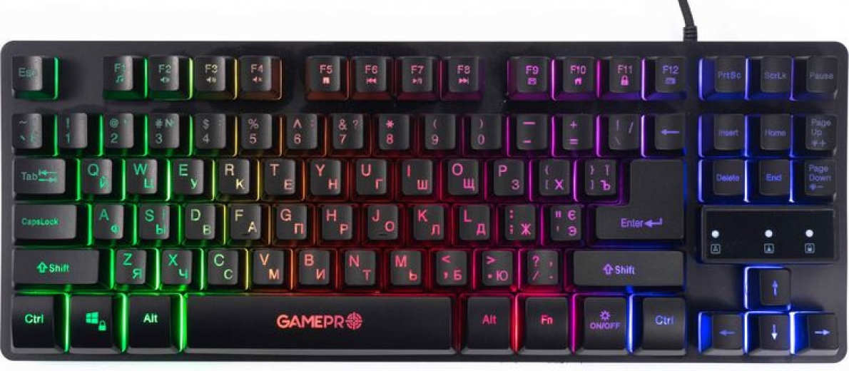 Клавиатура проводная GamePro Nitro USB (GK537) - фото - интернет-магазин электроники и бытовой техники TTT