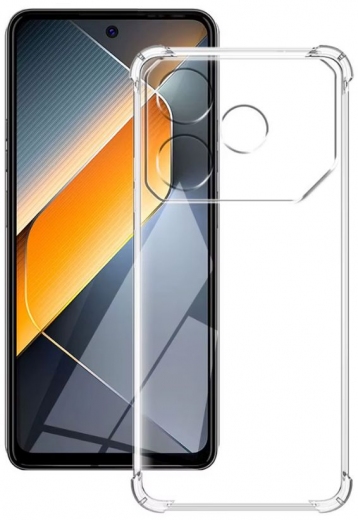 Панель BeCover Anti-Shock для Tecno POVA 6 Neo (LI6) (712785) Clear - фото Панель BeCover Anti-Shock для Tecno POVA 6 Neo (LI6) (712785) Clear - фото - інтернет-магазин електроніки та побутової техніки TTT