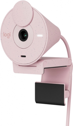 Веб-камера Logitech Brio 300 (960-001448) Rose  - фото Веб-камера Logitech Brio 300 (960-001448) Rose  - фото - інтернет-магазин електроніки та побутової техніки TTT